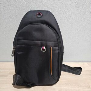 Westend Black Sling Bag Chest Pack Small Crossbody Shoulder Bag